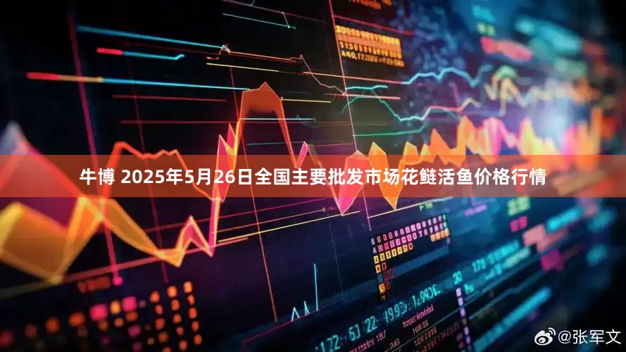 牛博 2025年5月26日全国主要批发市场花鲢活鱼价格行情
